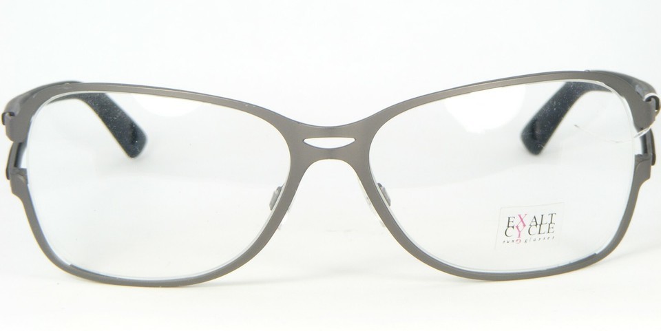 Exalt Cycle EXGENIUS C.3 GREY EYEGLASSES GLASSES METAL FRAME 58-15-135mm Italy Item image 2