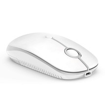 Bluetooth Wireless Mouse, Easy Switch To 3 Device, Rechargeable Type C Mouse Com - £28.27 GBP