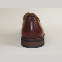 Men's Shoes Steve Madden Soft Leather upper Lace Up Nanndo Brandy image 6