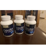3 Pack NEW Jarrow Formulas, Inc. Citicoline Cdp Choline 250 mg  EXP 7/24 - $38.00