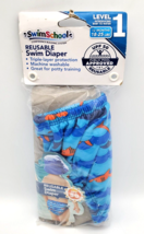 Reuseable Swim Diaper Level 1 NIP 18-25 Pounds 12 Months UPF 50 Swim School Blue - $6.92