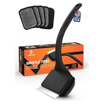 Bristle Free Large Grill Brush Cleaner with 5 Heads, Fits Cast Iron BBQ ... - $34.99
