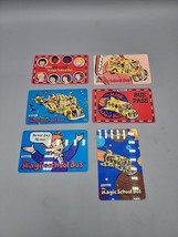 The Magic School Bus Wallet Cards Set of 6 from Scholastic Plastic - $5.60