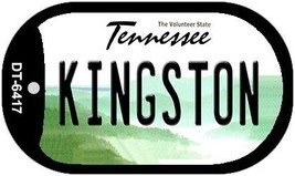 Kingston Tennessee Novelty Metal Dog Tag Necklace DT-6417 - £12.74 GBP