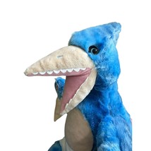 Build a Bear Blue Pterodactyl 18&quot; Plush Flying Dinosaur Blue BAB Dinosauria - £8.92 GBP