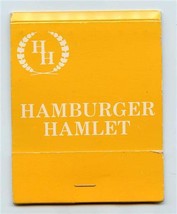 Hamburger Hamlet Feature Match Book Scottsdale Chicago Hollywood Washing... - £29.58 GBP