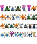30Pcs Fantastic Four Minifigures Galactus Doctor Doom Silver Surfer Mini... - $726.77 MXN