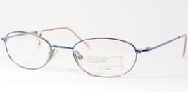 Couleurs Unies De Benetton UCB 430 4Z0 Lunettes Rares Bleu/Argent 46-18-135mm - £66.59 GBP