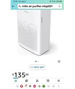 Milin Mlap001 Whole Room Air Purifier 672kb - $135.78 CAD