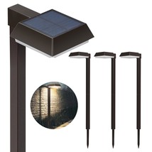 Bobcat Solar Pathway Lights Super Bright 300 Lumens With 2-In-1 Warm White And D - £86.19 GBP