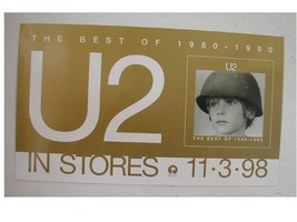 U2 Poster Best Of 1998 - £14.17 GBP