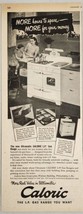 1947 Print Ad Ultramatic Caloric L.P. Gas Ranges Mom &amp; Daughter Philadel... - $17.37