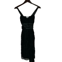 Trixxi Womens Dress Size Small Black Lace Dress Sleeveless Lined - $11.88