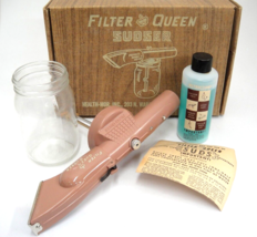 Filter Queen Sudser Vacuum Accessory Complete with Box ca 1960s Clean Rugs - £18.48 GBP