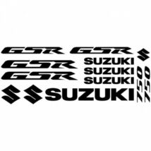 Suzuki GSR 750 decal kit - $19.99