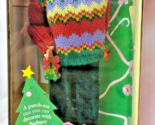 Tree Trimming Barbie Christmas Special Edition 1998 Mattel 22967 - £17.44 GBP