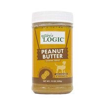 Natures Logic Dog Jar Peanut Butter 12oz. - £12.62 GBP