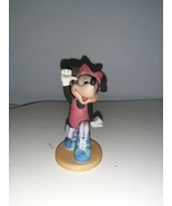 Vintage RARE Disney Minnie Mouse Aerobic Exercise Ceramic Bisque figurin... - £11.84 GBP