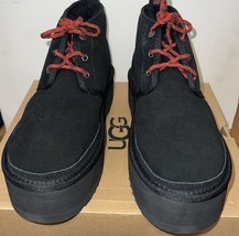 NEW UGG Neumel Heritage Platform Boots Black   Women Size 10/UK 8/EU 41 - $137.61