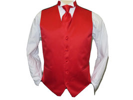 Mens  Q. BRAND Formal Vest ONLY after Six Assorted Satin Royal blue image 5