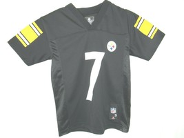 Pittsburgh Steelers Roethlisberger 7 Jersey Official NFL Team Youth Small Top - £27.35 GBP