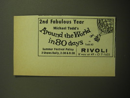 1958 Around the World in 80 Days Play Advertisement - £14.78 GBP