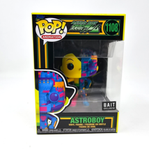 Funko Pop Animation Blacklight Astroboy #1108 BAIT Exclusive With Protector - £17.63 GBP