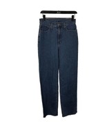 Womens Fairdale Jeans Tall Perfect High Rise Wide Leg Jeans Dark Wash 26T - €19,60 EUR