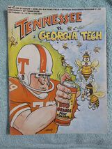 1979 Tennessee vs Georgia Tech Football Game Program - $29.99