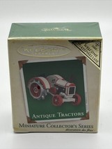 Hallmark Antique Tractors Metal Ornament Miniature Collectors Series 2005 Sealed - £9.91 GBP