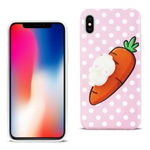 Reiko Iphone X/iphone Xs Tpu Design Case With 3d Soft Silicone Poke Squishy Rab - £7.17 GBP