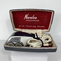 Vintage Norelco Speedshaver With Floating Heads Type SC 7860  + Brush Co... - £29.62 GBP