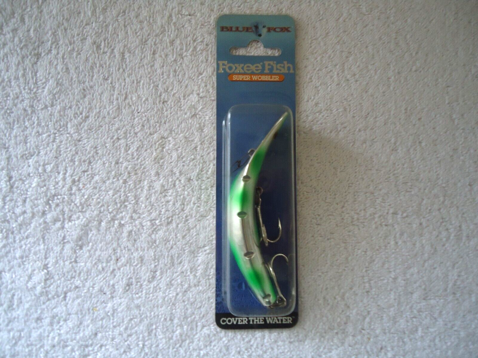 " NIP " Blue Fox Foxee Fish Super Wobbler Fishing Lure " Great Gift Item " - $16.82