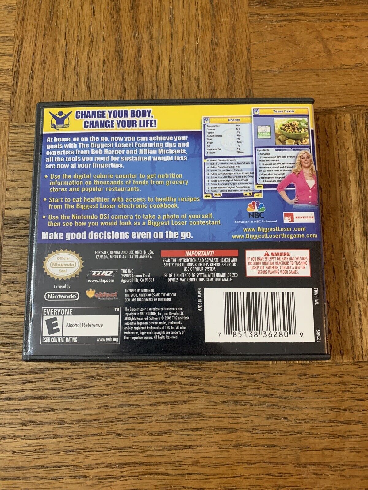 The Biggest Loser Nintendo DS Game Item image 3