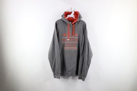 Vintage The North Face Mens XL Faded Spell Out Hoodie Sweatshirt Heather Gray - $49.45