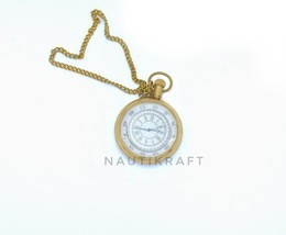 Vintage Pocket Watch with Chain for Men Women, Elegant Decorative Pocket... - $20.81