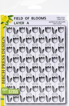 Birch Press Designs Dies Field Of Blooms Plate Layer Set - $216.76 CAD