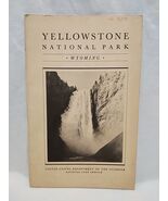 Yellowstone National Park Wyoming United States Department Of The Interi... - €20,83 EUR