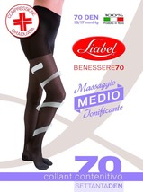 Collant riposanti den 70 denari da donna compressione media mmHg 13/17 L... - $11.69