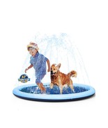 Non-Slip Splash Pad For Kids And Dog, Thicken Sprinkler Pool Summer Outd... - £40.71 GBP