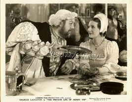 Charles Laughton Binnie Barnes HENRY the 8th 1933 Org Photo - £15.68 GBP