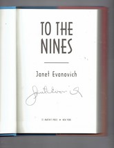 Stephanie Plum: To the Nines 9 by Janet Evanovich Signed Autographed HC - £26.37 GBP