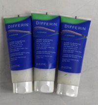 3X Differin Cleanser Salicylic Acid Acne Treatment Body Scrub Exp. 05/25 - $23.74
