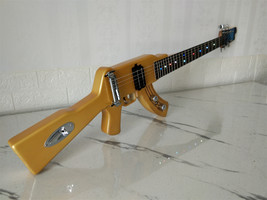 Special Shaped Electric Guitar,Yellow Mahogany Body&amp;Fingerboard With LED  S446 - £235.28 GBP