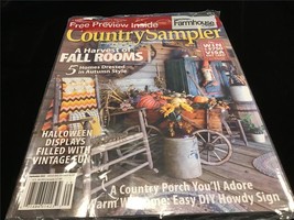 Country Sampler Magazine September 2022 A Harvest of Fall Rooms + Free Issue - £7.83 GBP