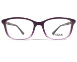 Vogue VO 5163 2646 Gafas Monturas Rosa Morado Desteñir Cuadrado Completo... - $55.73