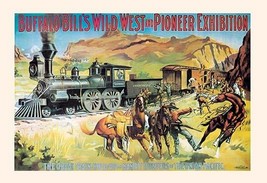 Buffalo Bill: The Great Train Hold Up - Art Print - £17.17 GBP+