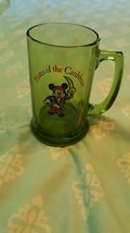 Walt Disney World Pirates Of The Caribb EAN Glass Beer Mug Drink Cup Mickey Mouse - £7.77 GBP