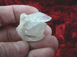 (R200-27) 1-3/16&quot; long Clear white Quartz crystal points Hot Springs Ark... - $22.99