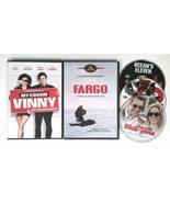 Lot of 5 Crime Comedy DVDs Cousin Vinny Fargo Oceans Eleven Twelve Dick ... - £18.20 GBP